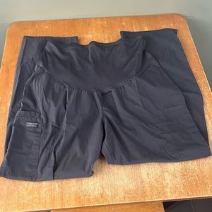 Cherokee Maternity Scrub Pants L